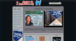 Desktop Screenshot of juegosde2jugadores.org